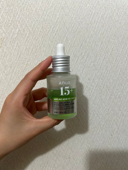 アゼライン酸15 インテンスカーミングセラム/Anua/美容液を使ったクチコミ(1枚目)