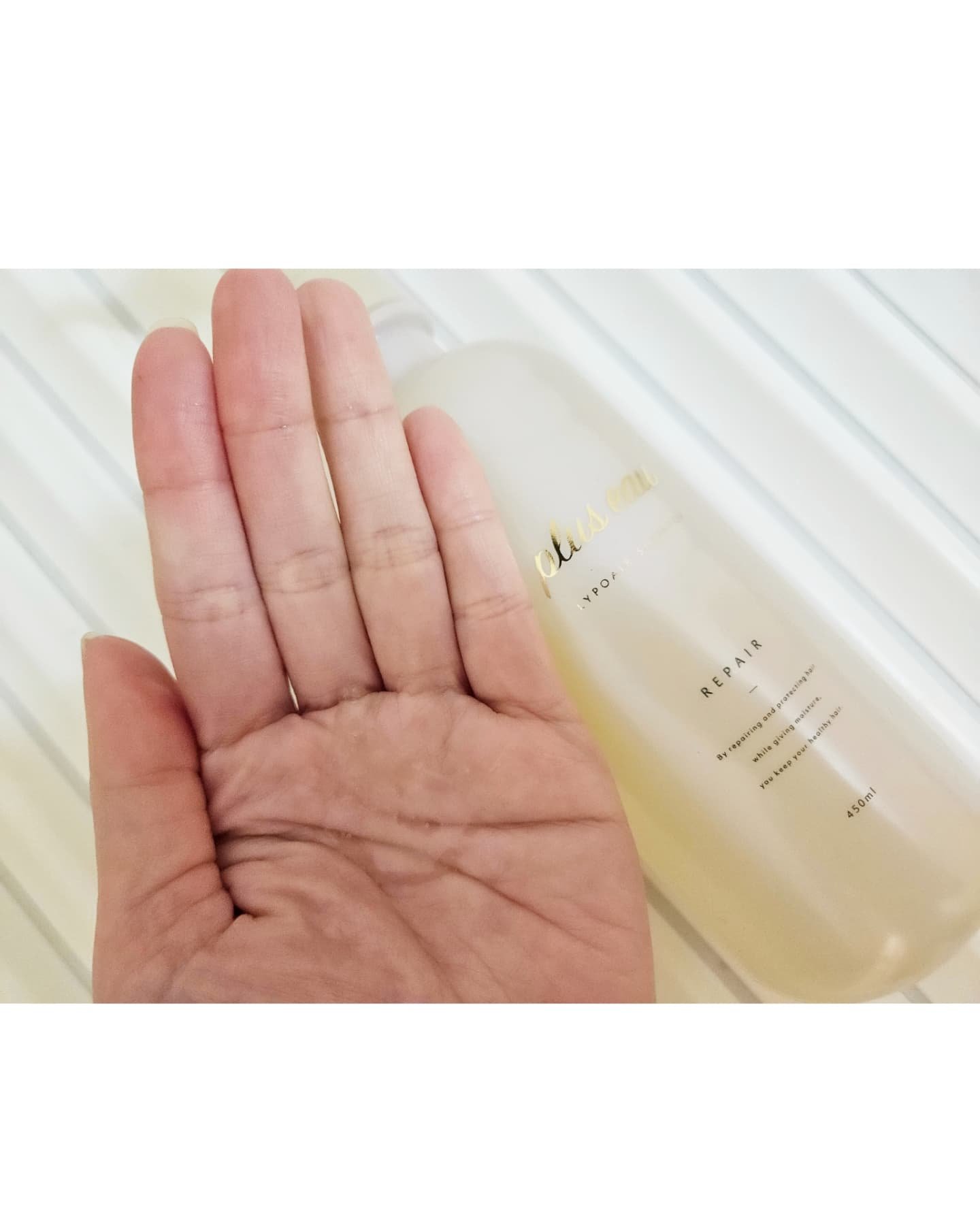 リポアシャンプー/リポアトリートメント/plus eau/市販シャンプーを使ったクチコミ（2枚目）