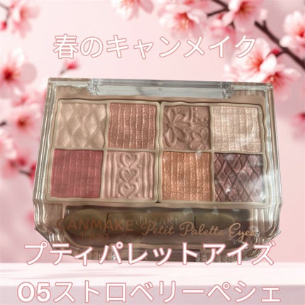 プティパレットアイズ/キャンメイク/パウダーアイシャドウを使ったクチコミ(1枚目)