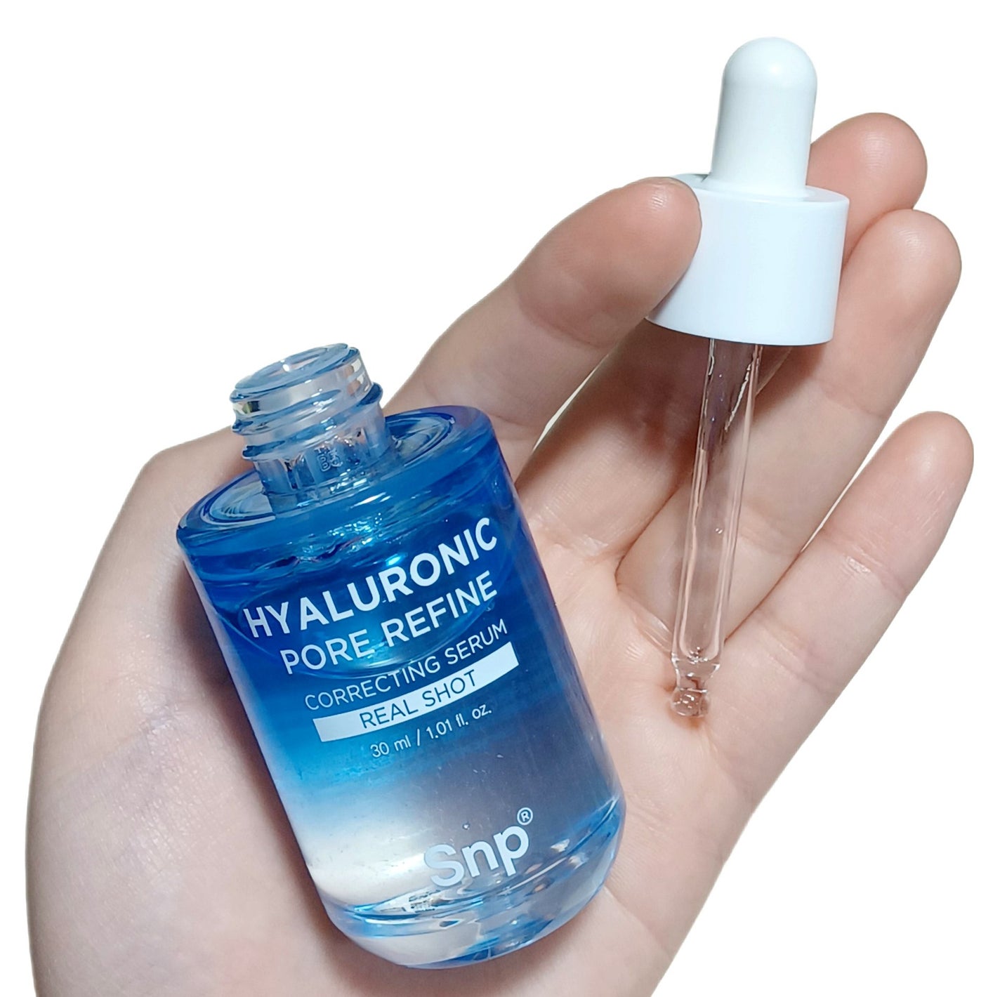 ヒアルロニックポアリファインコレクトセラムリアルショット/SNP/美容液を使ったクチコミ(3枚目)