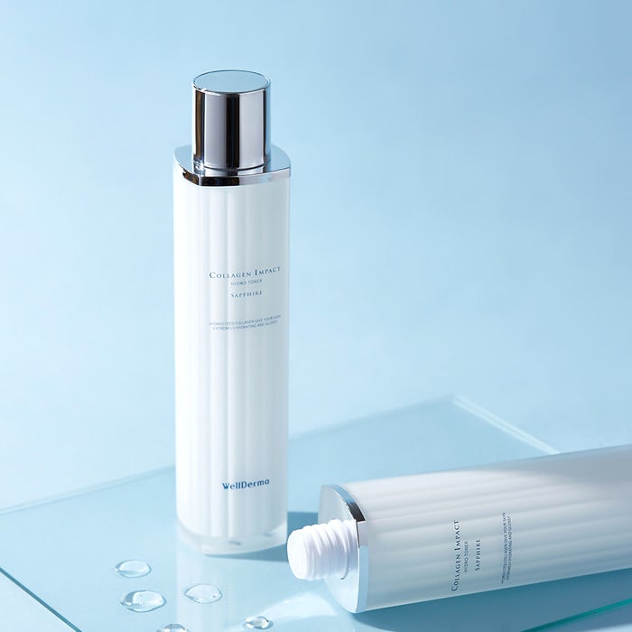 サファイア コラーゲン インパクト ハイドロ トナー 化粧水 WellDerma