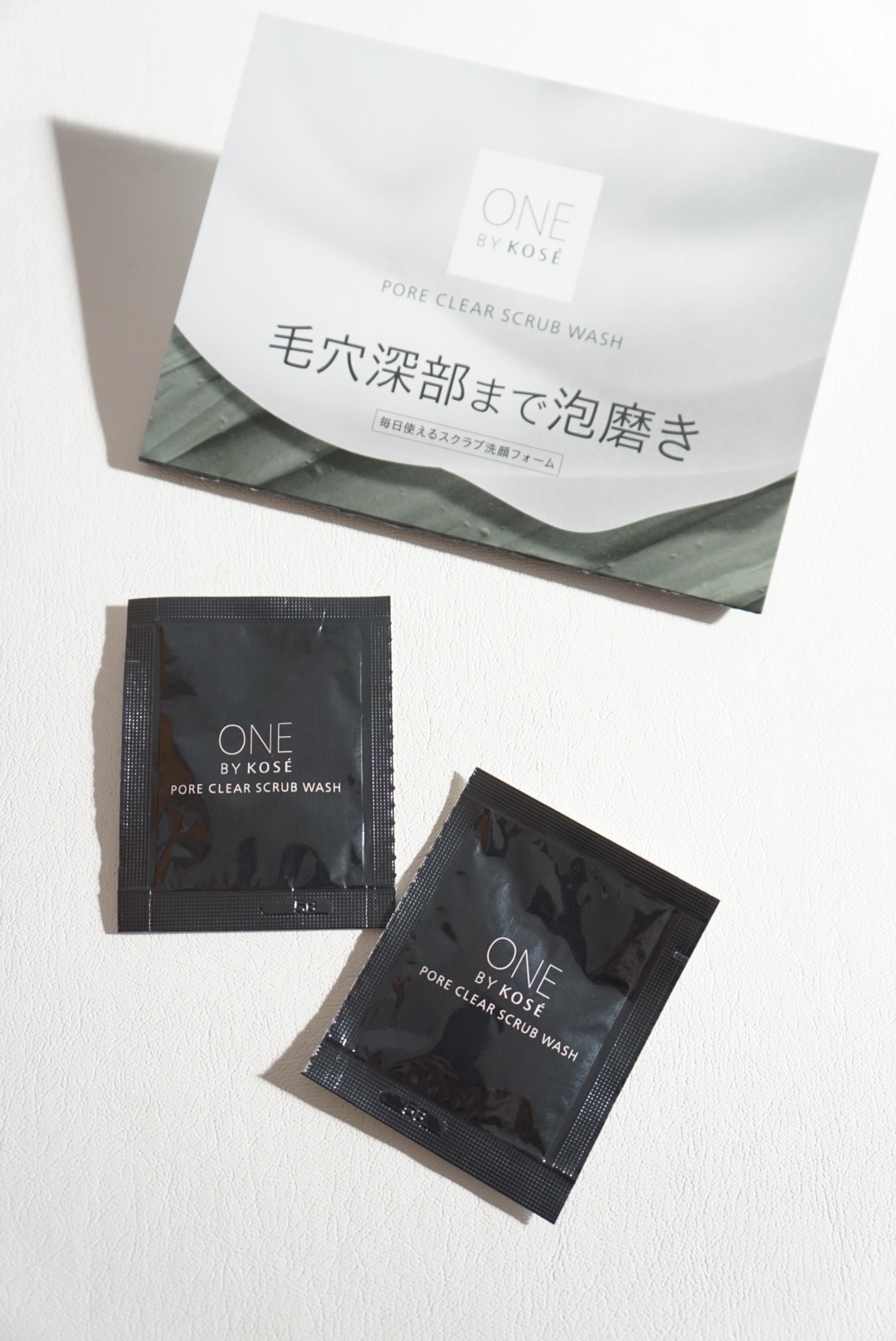 ポアクリア スクラブ ウォッシュ/ONE BY KOSE/洗顔フォームを使ったクチコミ（1枚目）