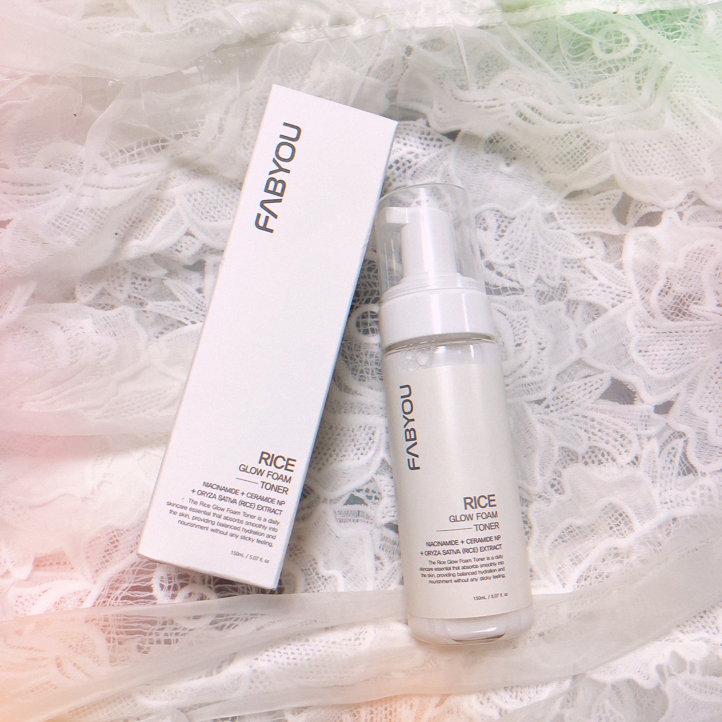 ライス グロウ フォームトナー/FABYOU/化粧水を使ったクチコミ（1枚目）