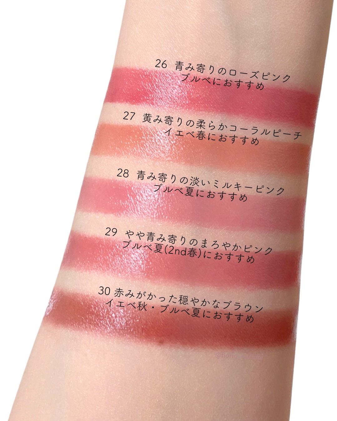ザ ジューシーラスティングティント 26 ミスティックピーチ/rom&nd/リップティントを使ったクチコミ（3枚目）