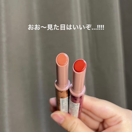 &. Wチャーム ぷっくりティント/DAISO/リップティントを使ったクチコミ(3枚目)