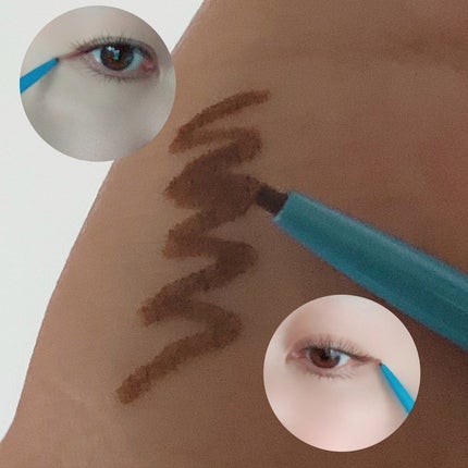 「密着アイライナー」極細クリームペンシル/デジャヴュ/ペンシルアイライナーを使ったクチコミ(4枚目)