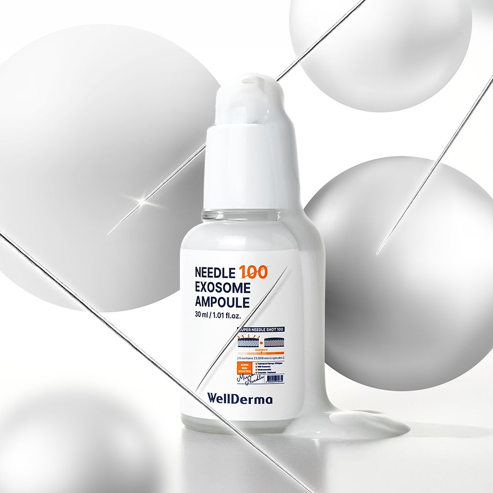 ニードル100エクソソーム スピキュール アンプル 美容液 WellDerma