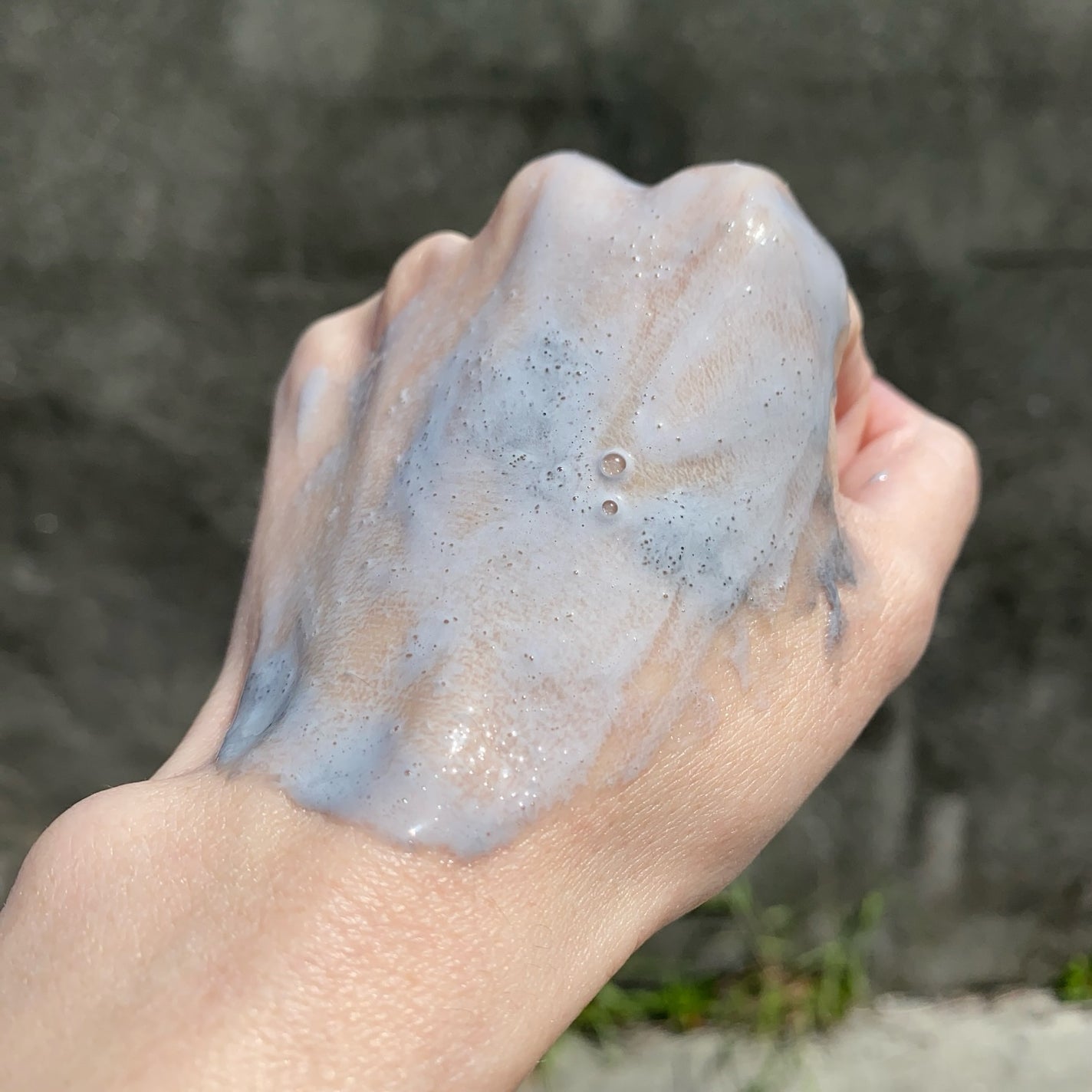 ポアクリア スクラブ ウォッシュ/ONE BY KOSE/洗顔フォームを使ったクチコミ(5枚目)