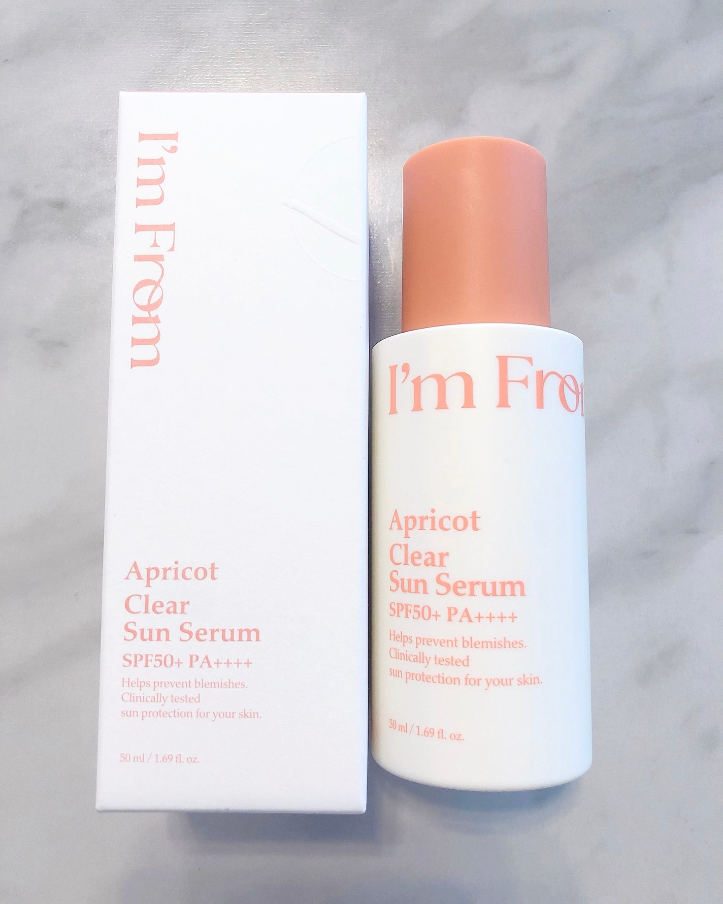 アプリコットクリアサンセラム/I'm from/日焼け止めローションを使ったクチコミ(1枚目)