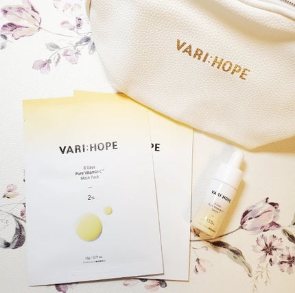 ピュアビタミンCマスクパック/VARI:HOPE/シートマスク・パックを使ったクチコミ(1枚目)