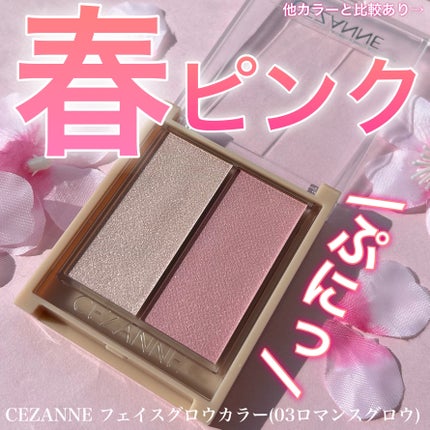 フェイスグロウカラー/CEZANNE/クリームハイライトを使ったクチコミ(1枚目)