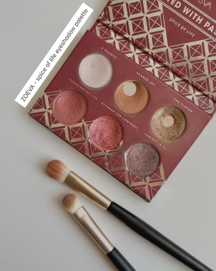 COCOA BLEND VOYAGER PALETTE/ZOEVA/アイシャドウパレットを使ったクチコミ(2枚目)