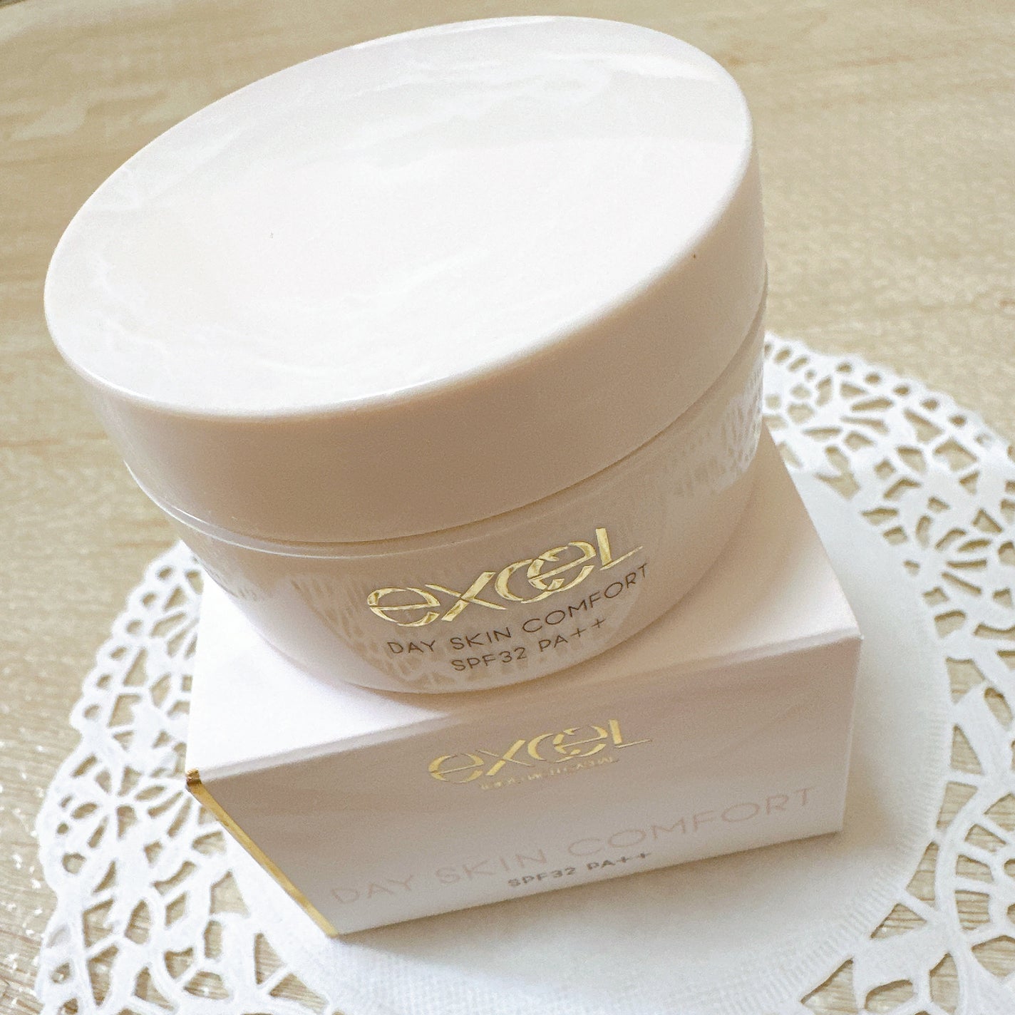 デイスキンコンフォート/excel/フェイスクリームを使ったクチコミ(2枚目)