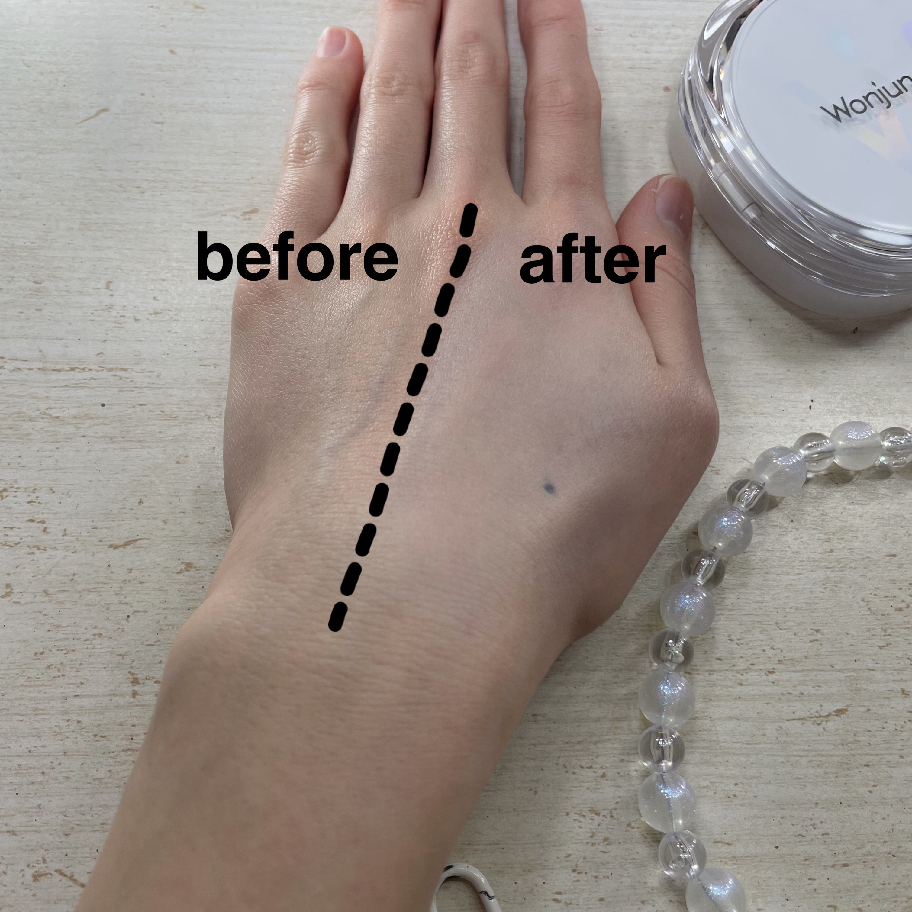 ウォンジョンヨ　トーンアップ　フィルタークッション/Wonjungyo/クッションファンデーションを使ったクチコミ（3枚目）