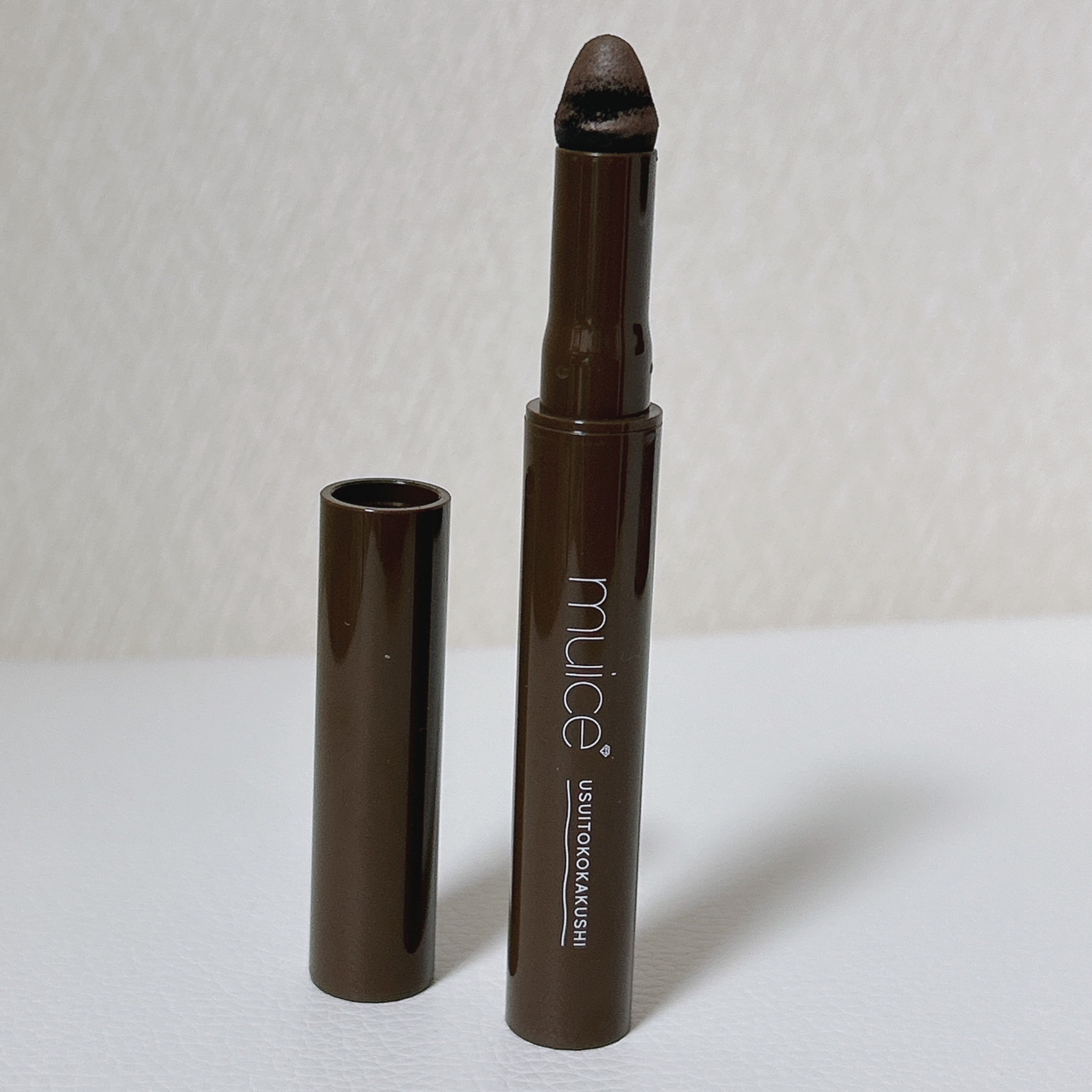 ウスイトコカクシ 02 ダークブラウン(限定)/muice/その他スタイリングを使ったクチコミ（2枚目）