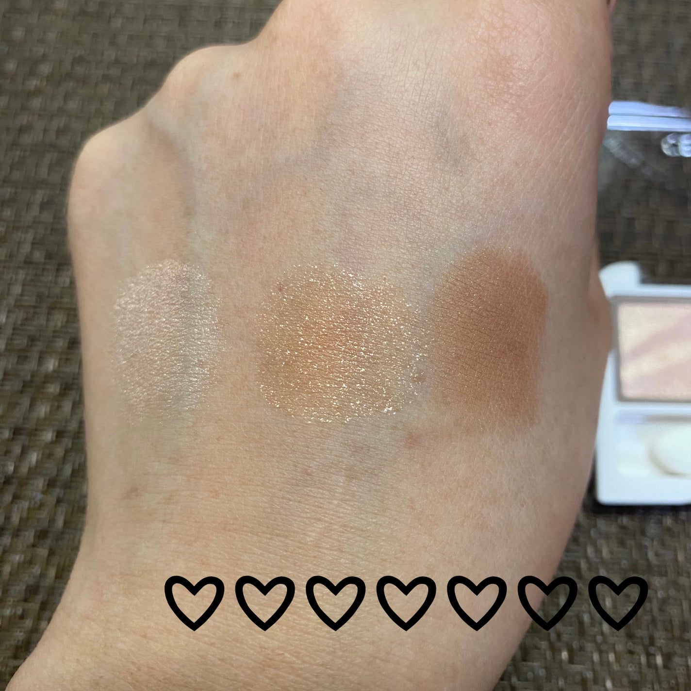 ライティングアップアイシャドウ/CEZANNE/アイシャドウを使ったクチコミ(4枚目)