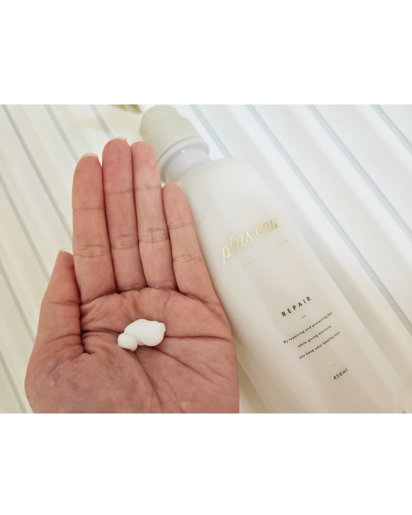 リポアシャンプー/リポアトリートメント/plus eau/市販シャンプーを使ったクチコミ（3枚目）