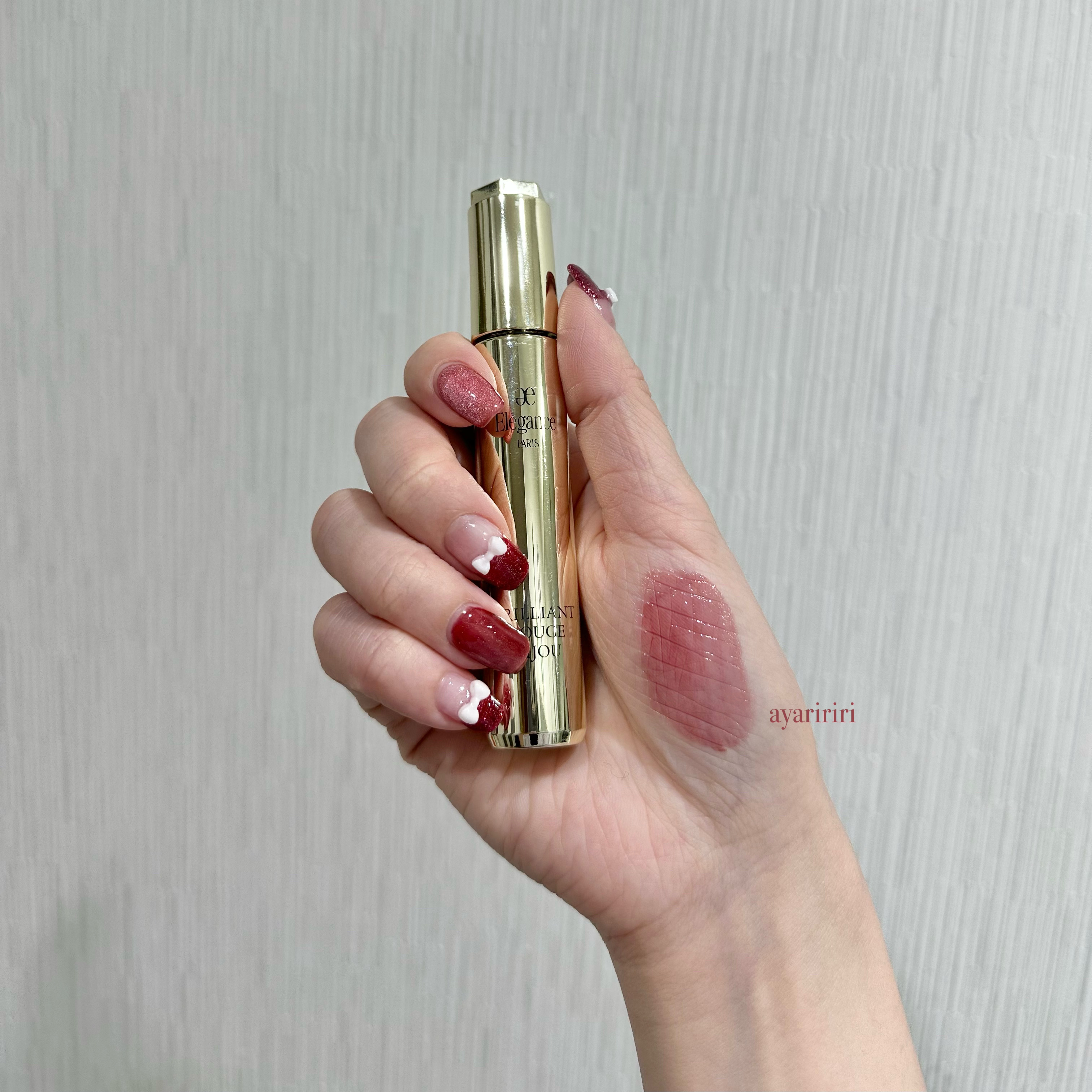 エレガンス ブリリアント ルージュ ビジュー 08/Elégance/リップグロスを使ったクチコミ（1枚目）