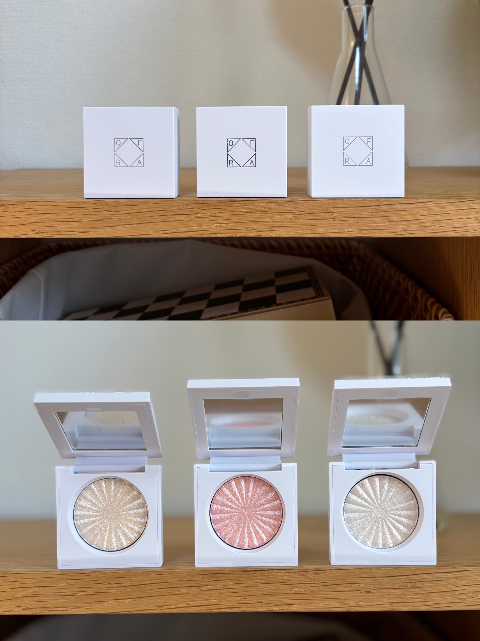 OFRA mini Highlighter/Ofra Cosmetics/パウダーハイライトを使ったクチコミ（2枚目）