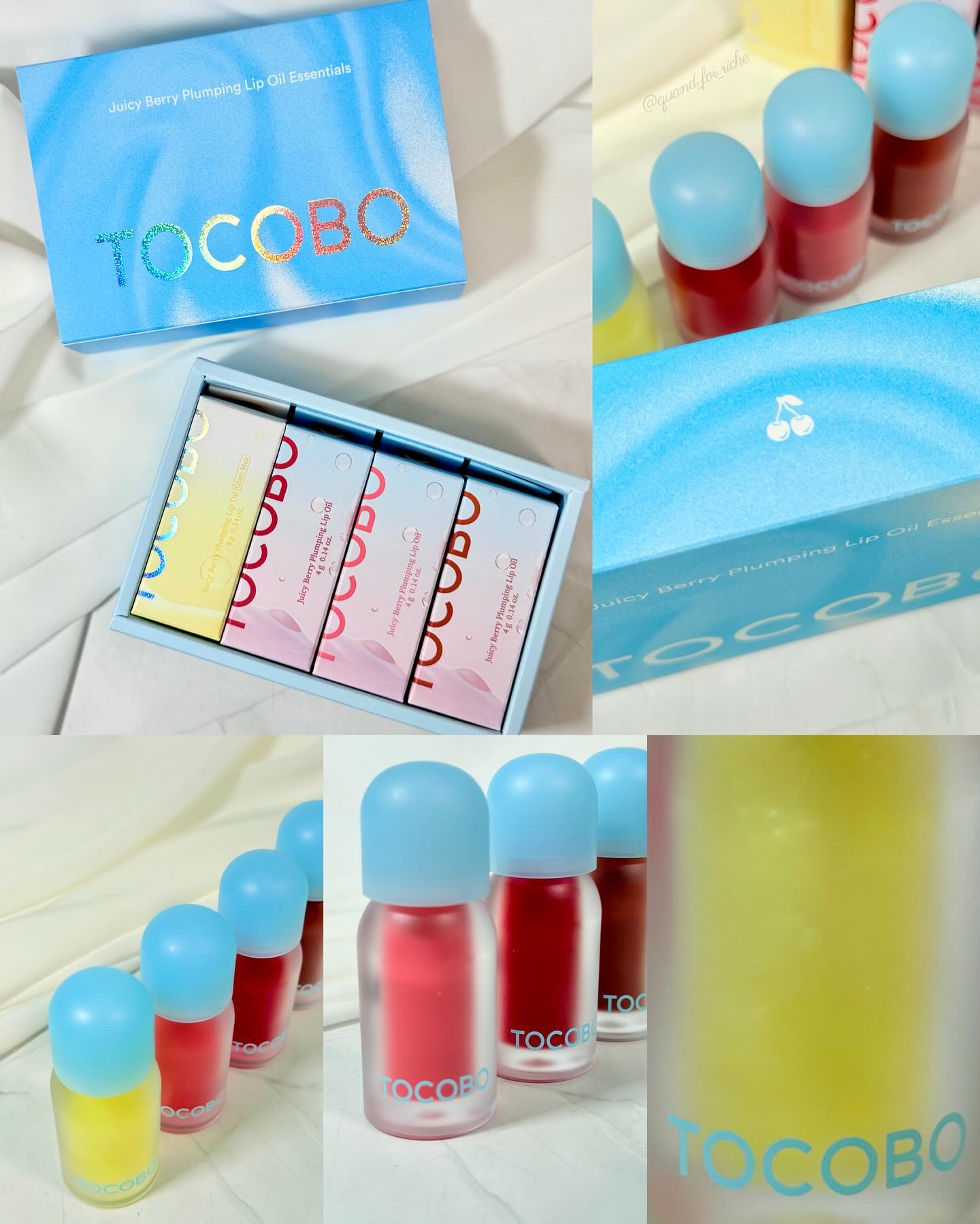 ジューシーベリープランピングリップオイル/TOCOBO/リップグロスを使ったクチコミ（3枚目）