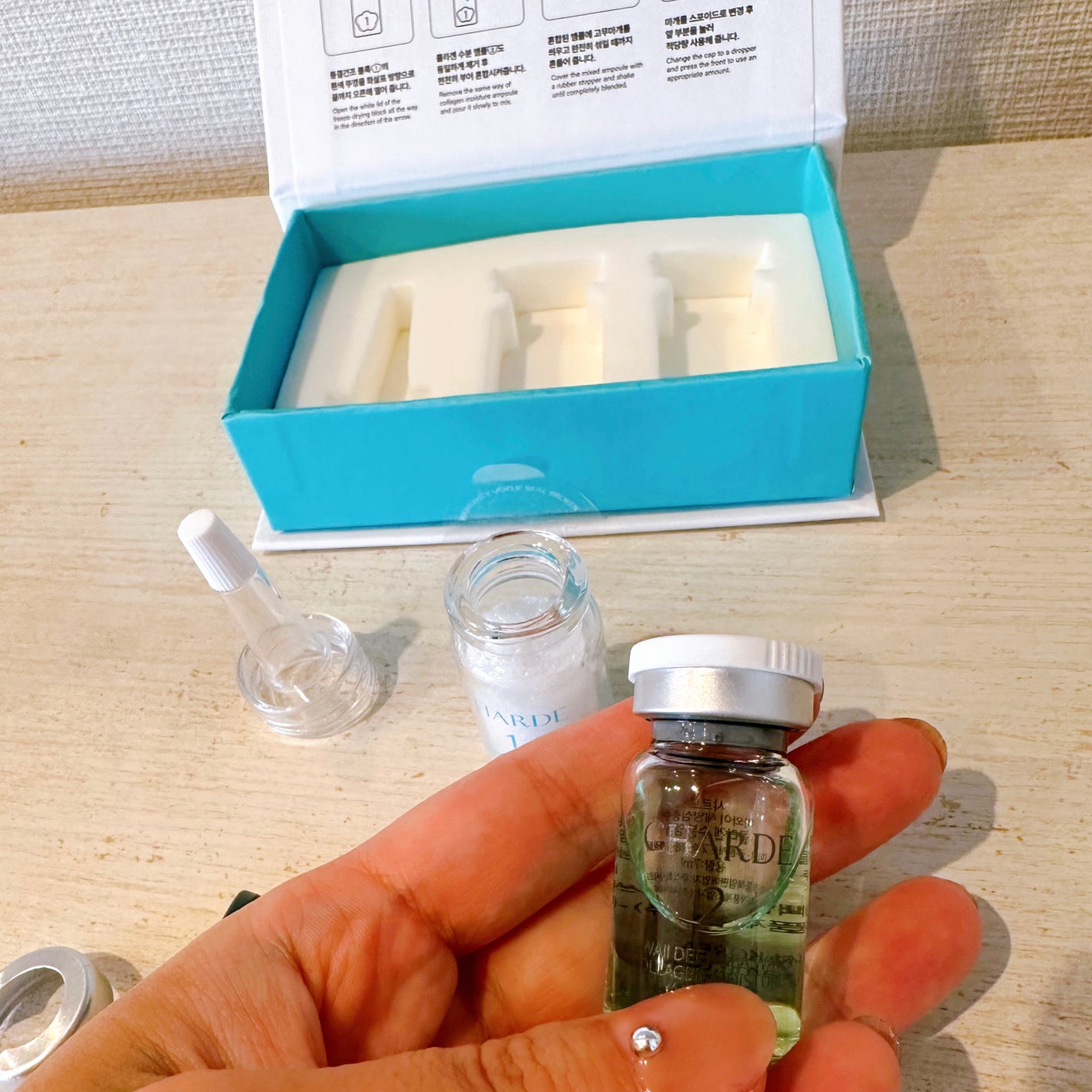 クラウドアンプル 1week キット/CHARDE/美容液を使ったクチコミ(4枚目)