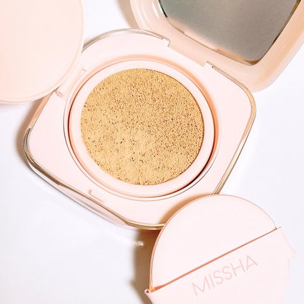 ミシャ グロウ クッション ファンデーション(ルミナスカバー)/MISSHA/クッションファンデーションを使ったクチコミ(4枚目)