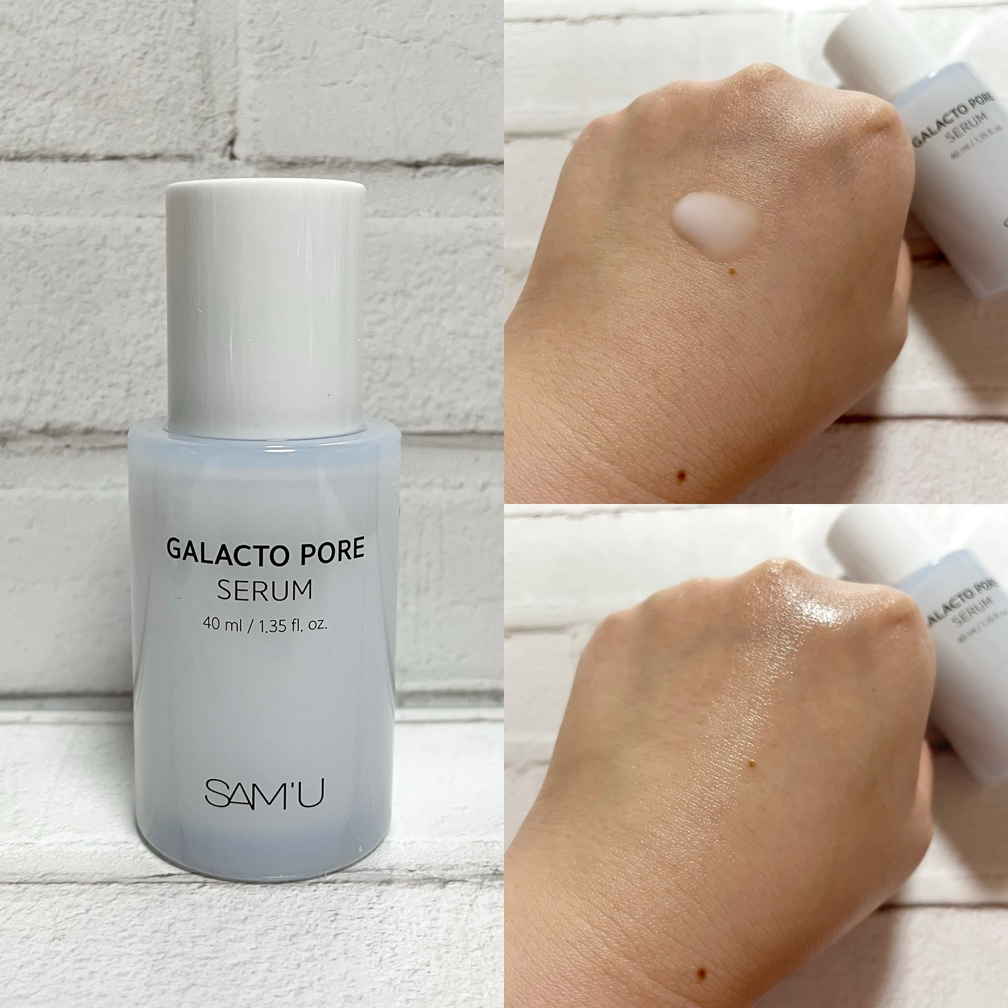 サミュ ガラクトポア セラム/SAM'U/美容液を使ったクチコミ（3枚目）