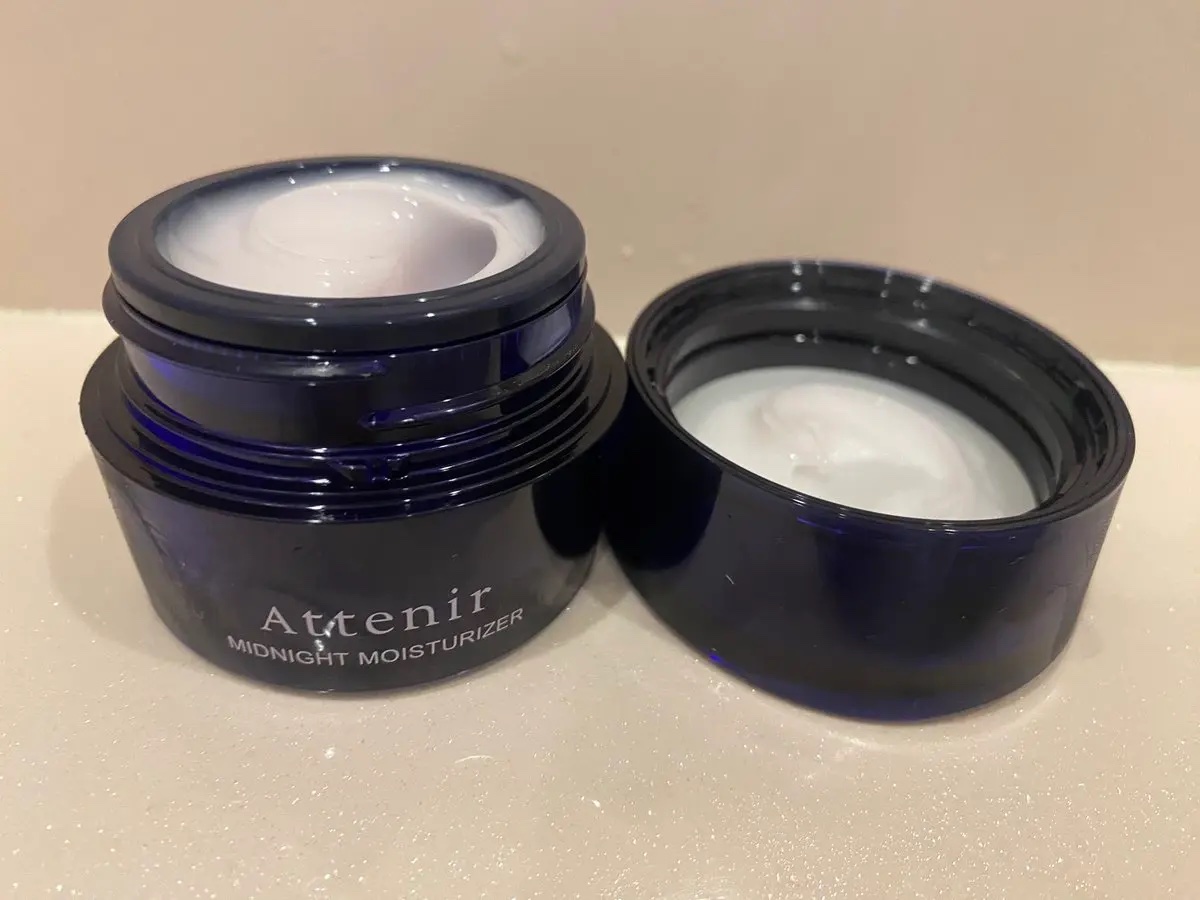 アテニア ミッドナイトモイスチャライザー/アテニア/フェイスクリームを使ったクチコミ（2枚目）
