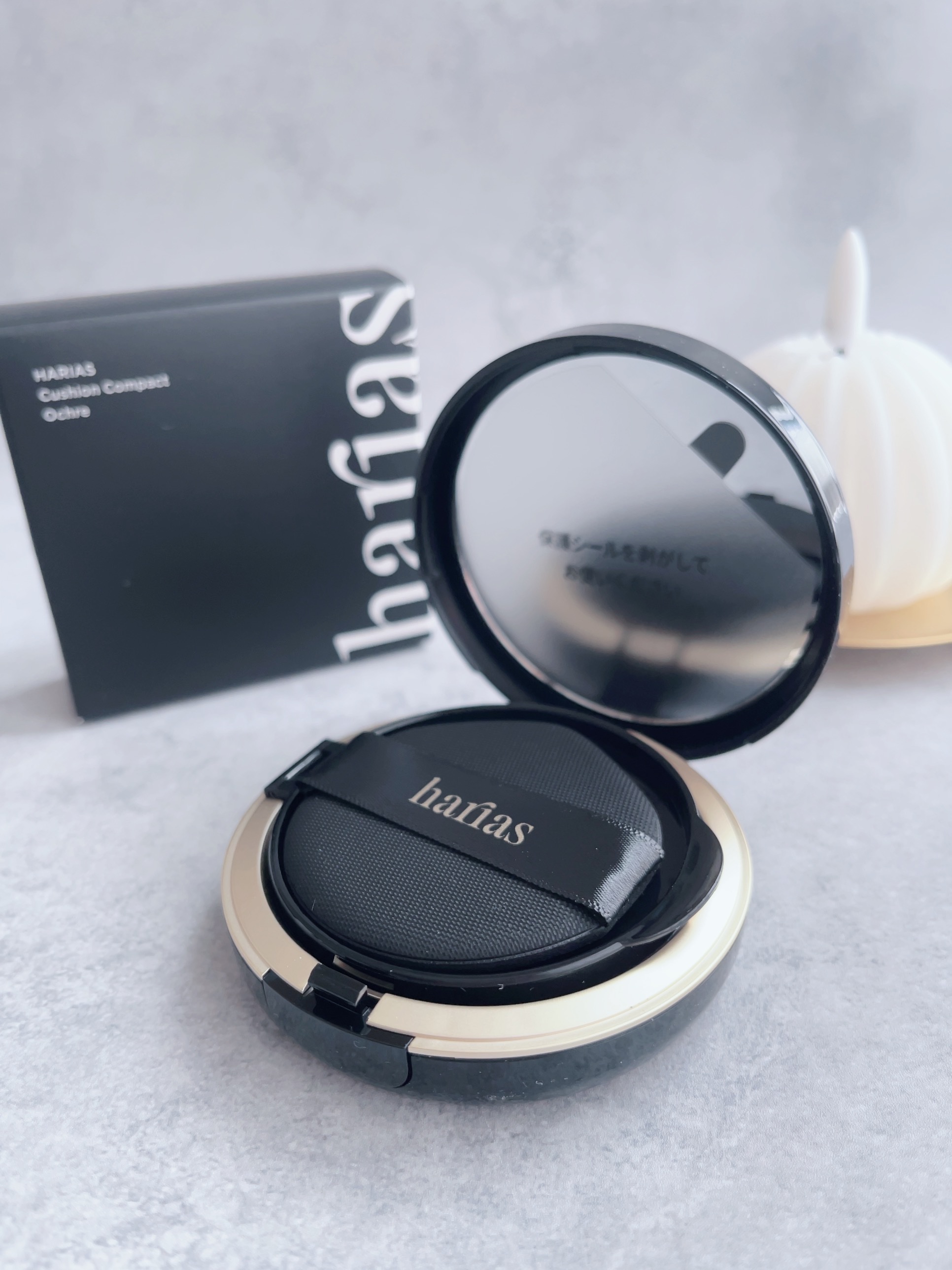 HARIAS　薬用クッションファンデーション/HARIAS/クッションファンデーションを使ったクチコミ（3枚目）