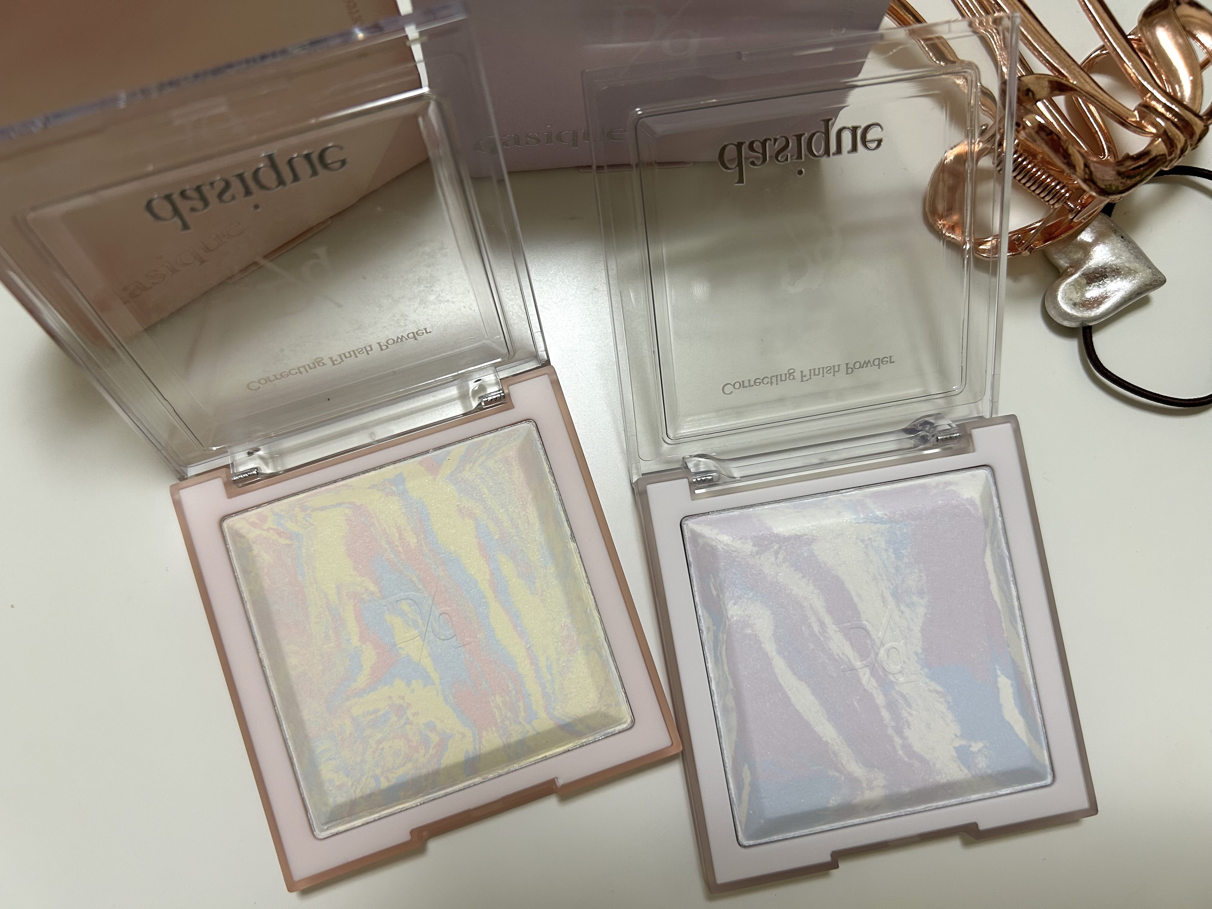 コレクティングフィニッシュパウダー/dasique/プレストパウダーを使ったクチコミ（1枚目）