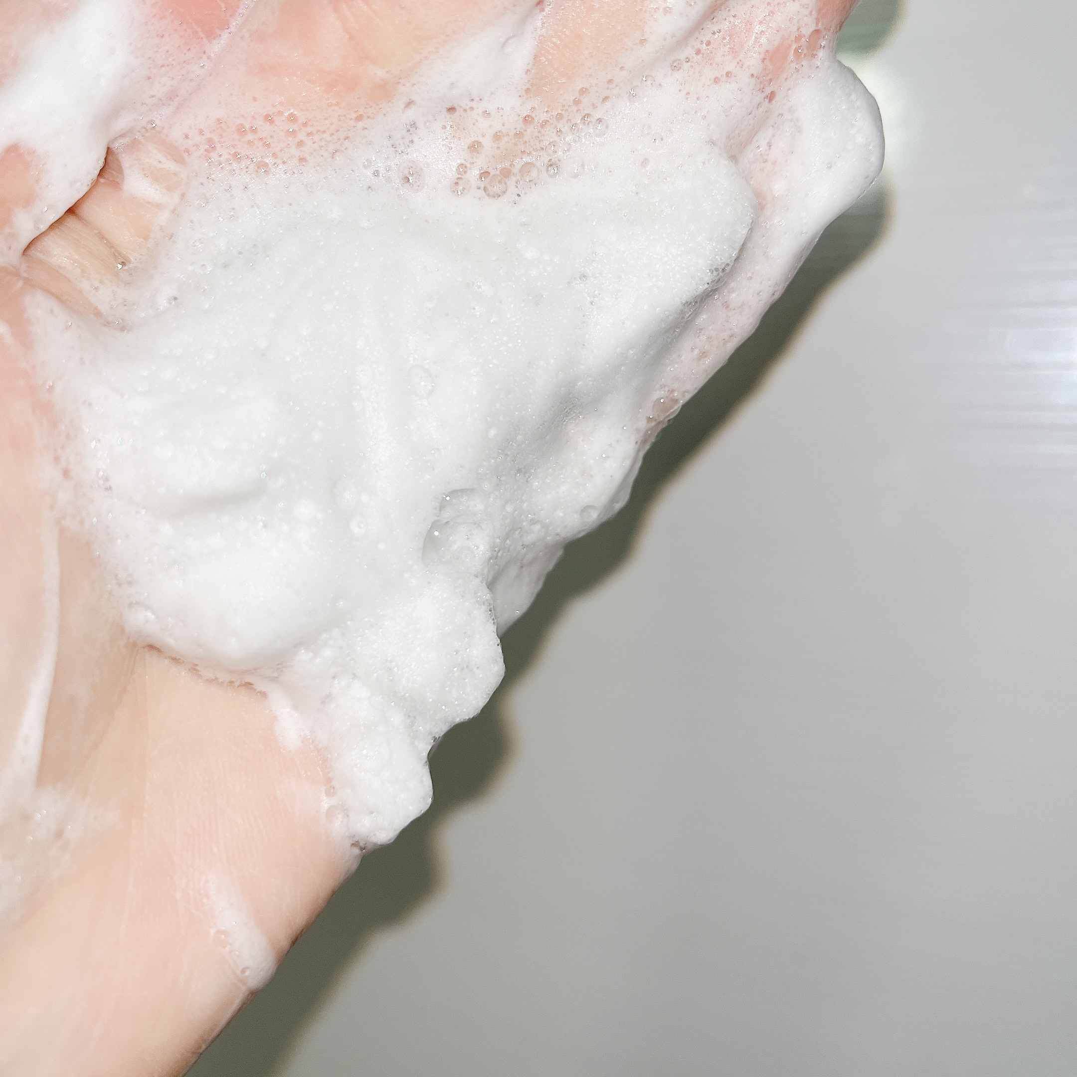 ポアクリア スクラブ ウォッシュ/ONE BY KOSE/洗顔フォームを使ったクチコミ（3枚目）