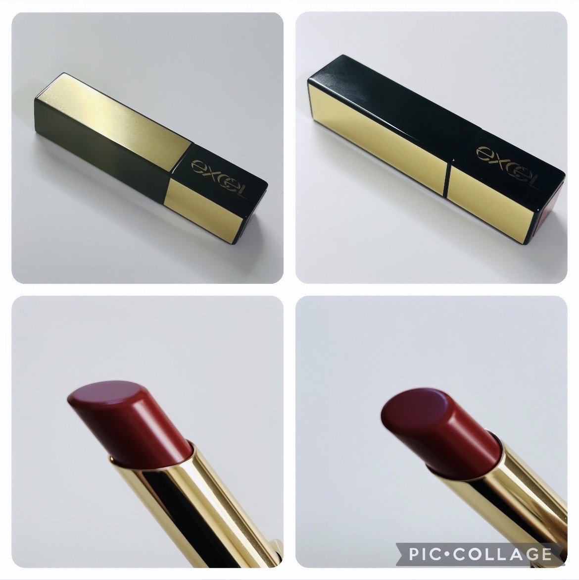 グレイズバームリップ/excel/口紅を使ったクチコミ（3枚目）