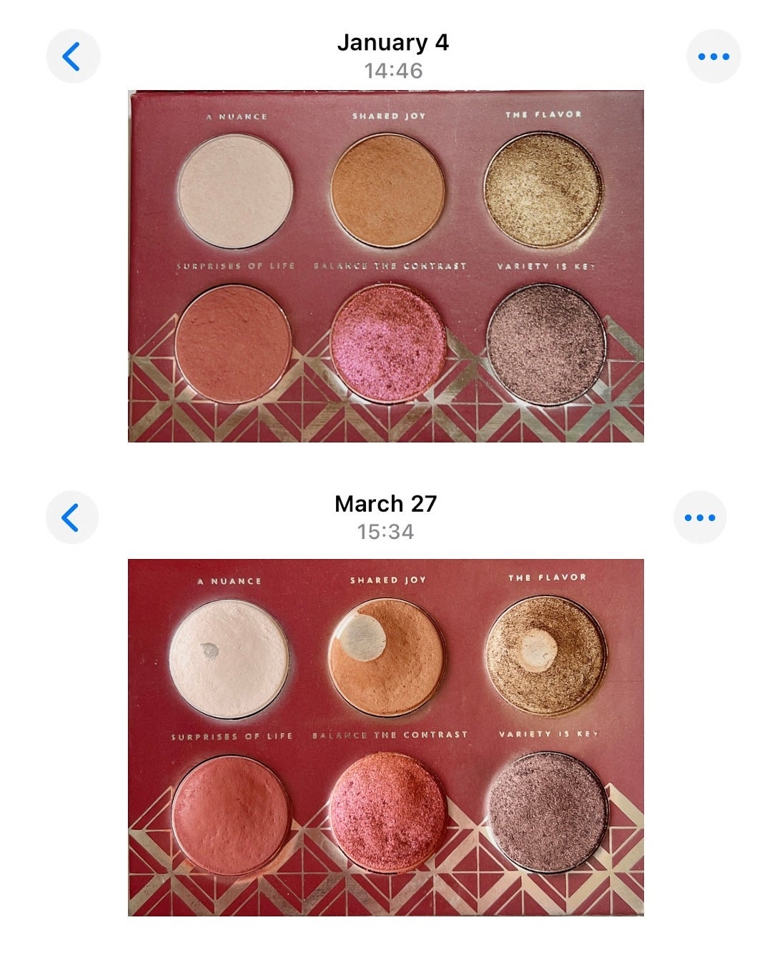 ニューデップスアイシャドウ/hince/単色アイシャドウを使ったクチコミ(3枚目)