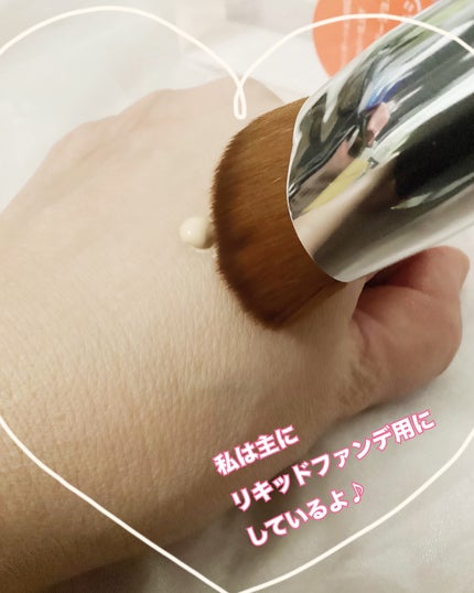 マルチファンデーション用メイクブラシ/Kirei&co./メイクブラシを使ったクチコミ(6枚目)