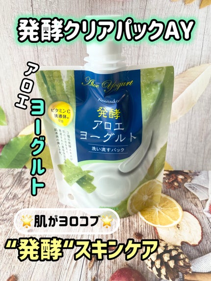 アロエメイド 発酵クリアパックAY 170g/アロエメイド/洗い流すパック・マスクを使ったクチコミ(1枚目)