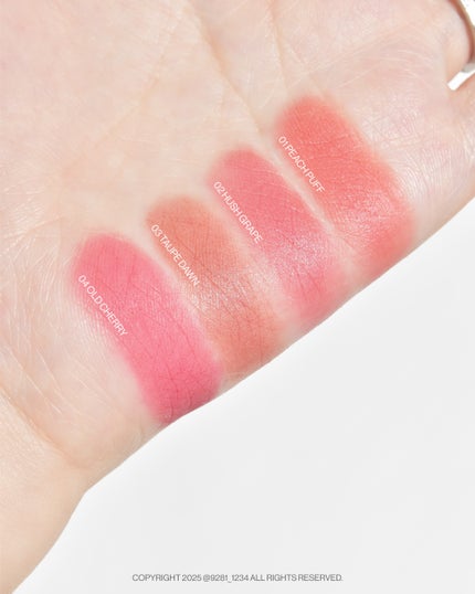 カラーリップマット/rom&nd/口紅を使ったクチコミ(3枚目)