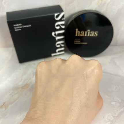 HARIAS 薬用クッションファンデーション/HARIAS/クッションファンデーションを使ったクチコミ(4枚目)