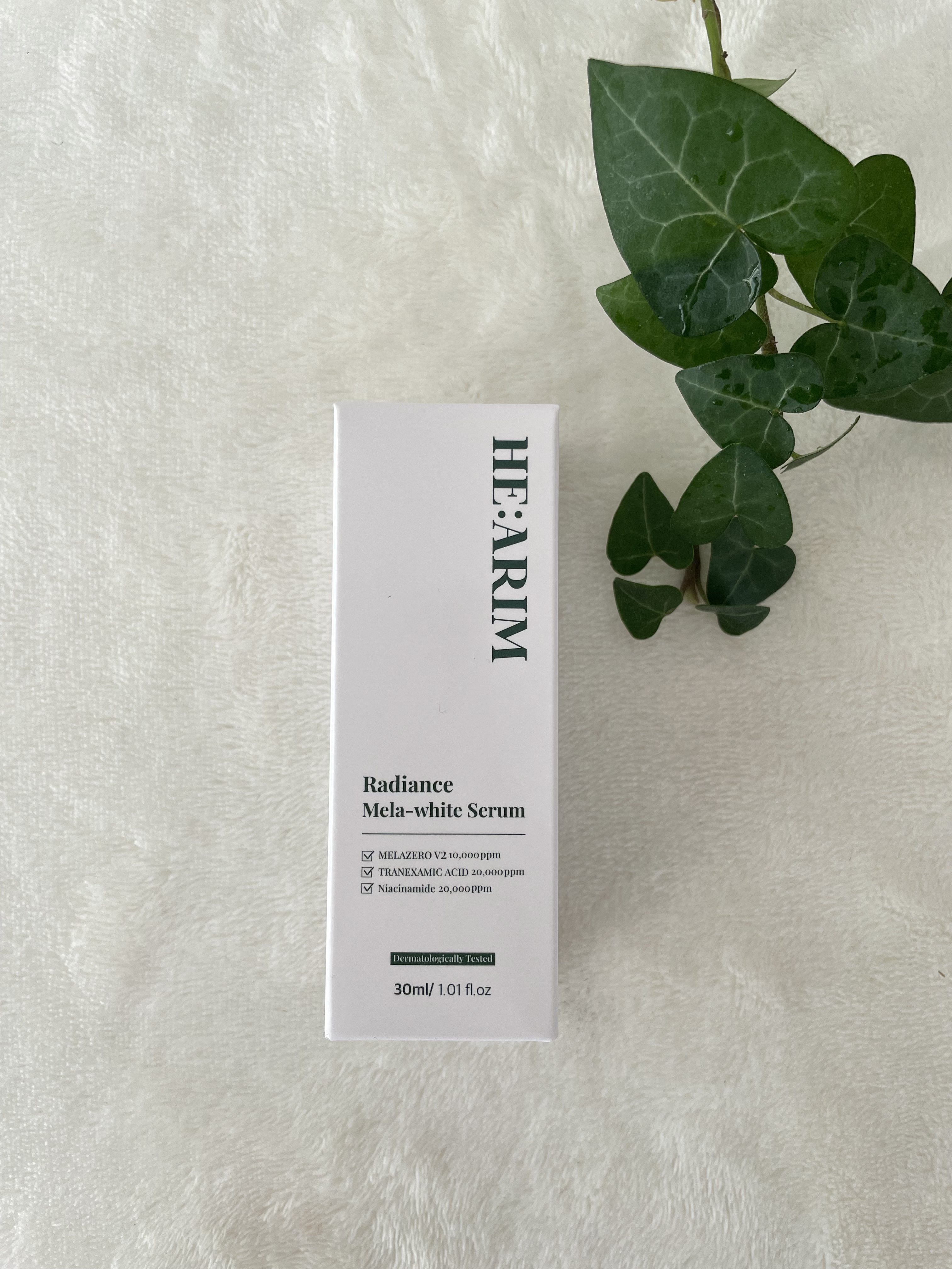 ラディエンスメラホワイトセラム/HEARIM/美容液を使ったクチコミ（3枚目）