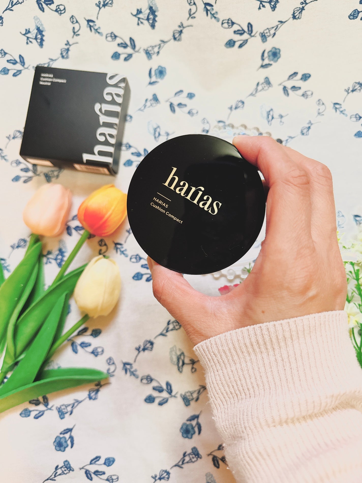 HARIAS 薬用クッションファンデーション/HARIAS/クッションファンデーションを使ったクチコミ(5枚目)