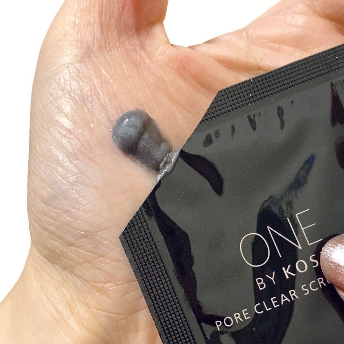 ポアクリア スクラブ ウォッシュ/ONE BY KOSE/洗顔フォームを使ったクチコミ（2枚目）