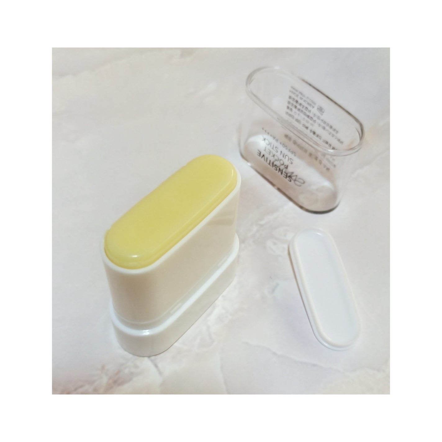 センシティブポケットサンスティック/SAM'U/日焼け止めスティックを使ったクチコミ(3枚目)