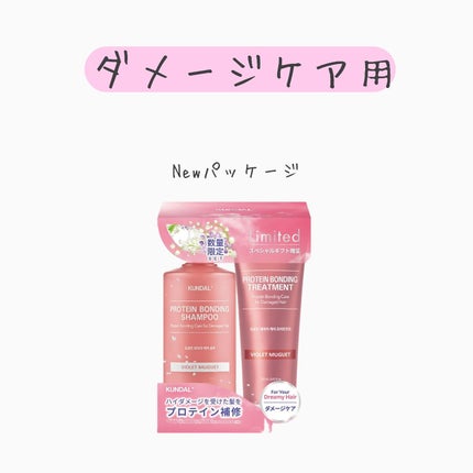 クンダル ダメージケア シャンプー/トリートメント/KUNDAL/市販シャンプーを使ったクチコミ(2枚目)