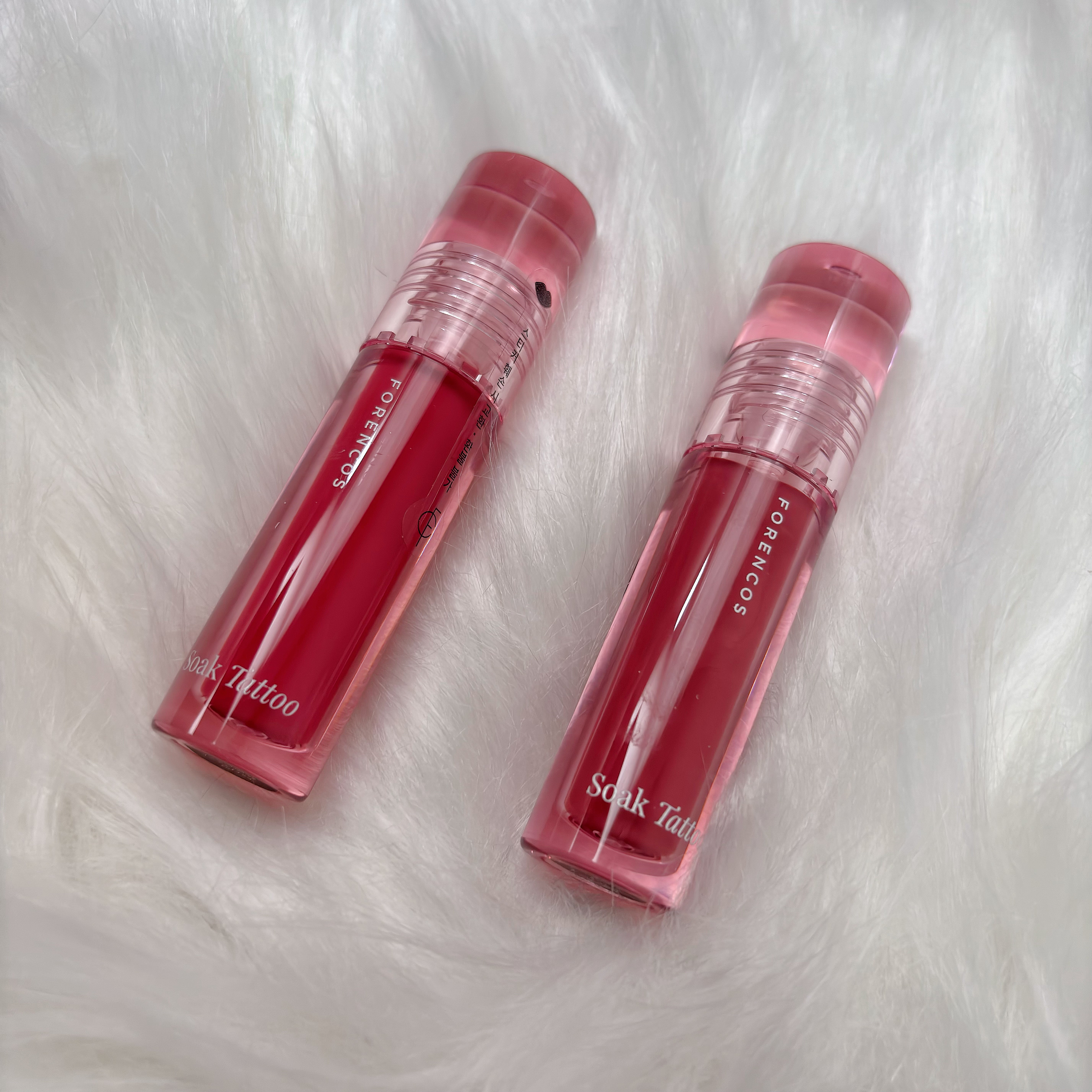 Soak Tattoo Tint 03 シュシュ/フォレンコス/リップグロスを使ったクチコミ（3枚目）