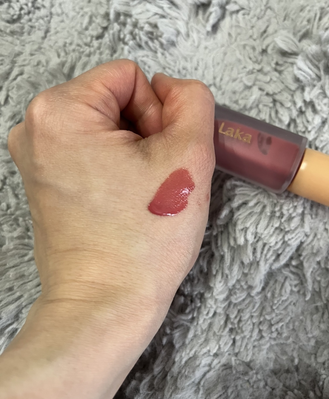 フルーティーグラムティント/Laka/リップティントを使ったクチコミ（3枚目）
