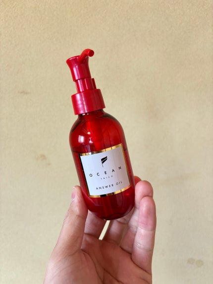アンサーオイル/OCEAN TRICO/ヘアオイルを使ったクチコミ(1枚目)