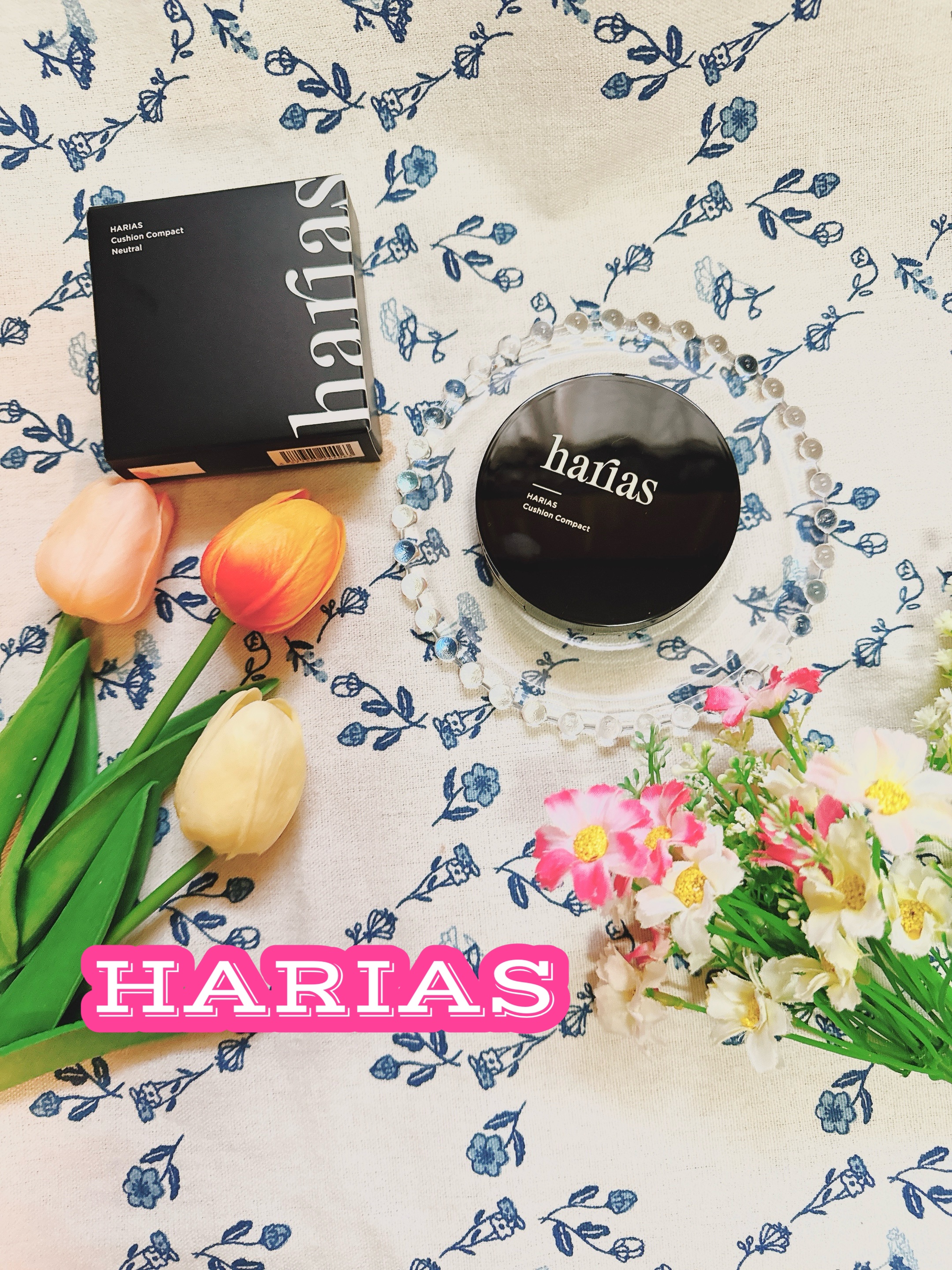 HARIAS　薬用クッションファンデーション/HARIAS/クッションファンデーションを使ったクチコミ（1枚目）