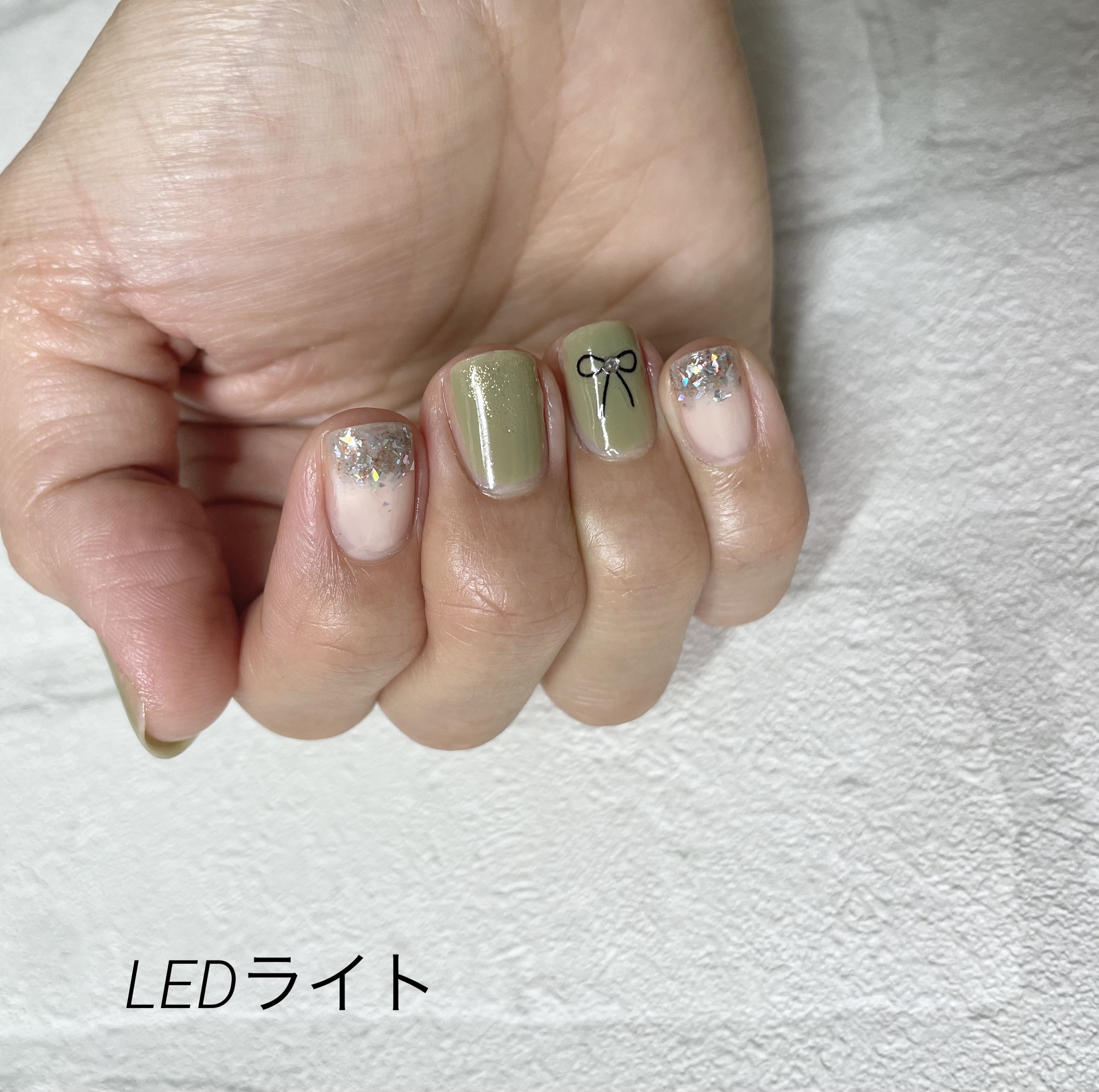 ネイル エナメル/ちふれ/マニキュアを使ったクチコミ（2枚目）