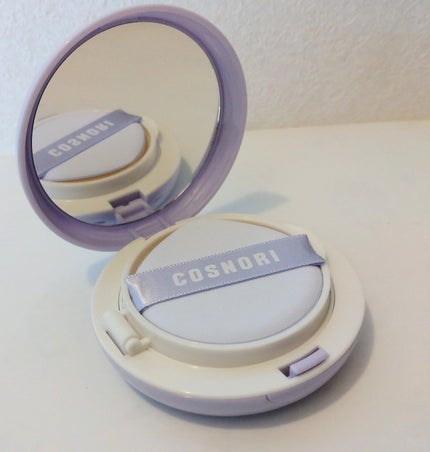 パンテノールバリアクッション/COSNORI/クッションファンデーションを使ったクチコミ(2枚目)