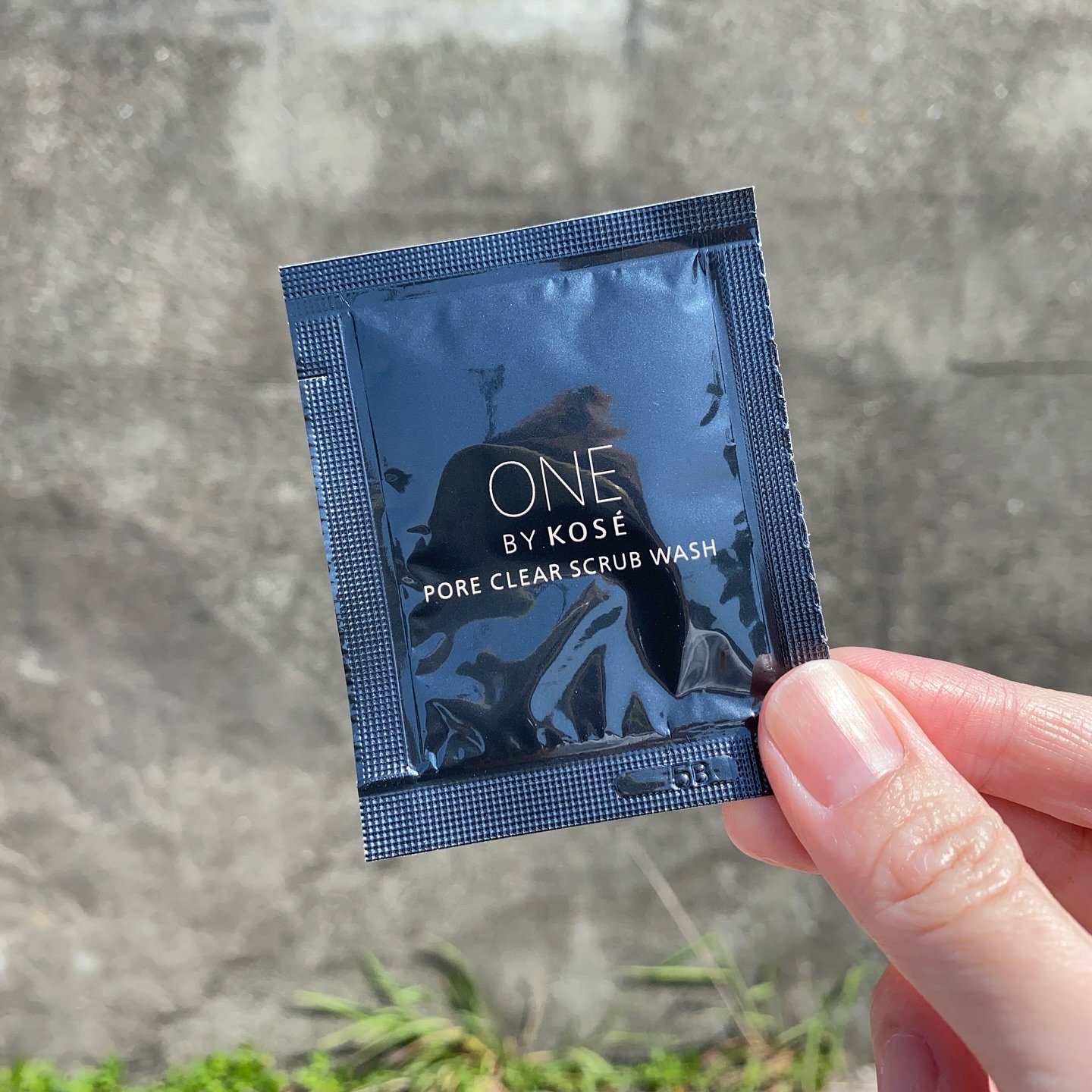 ポアクリア スクラブ ウォッシュ/ONE BY KOSE/洗顔フォームを使ったクチコミ（1枚目）