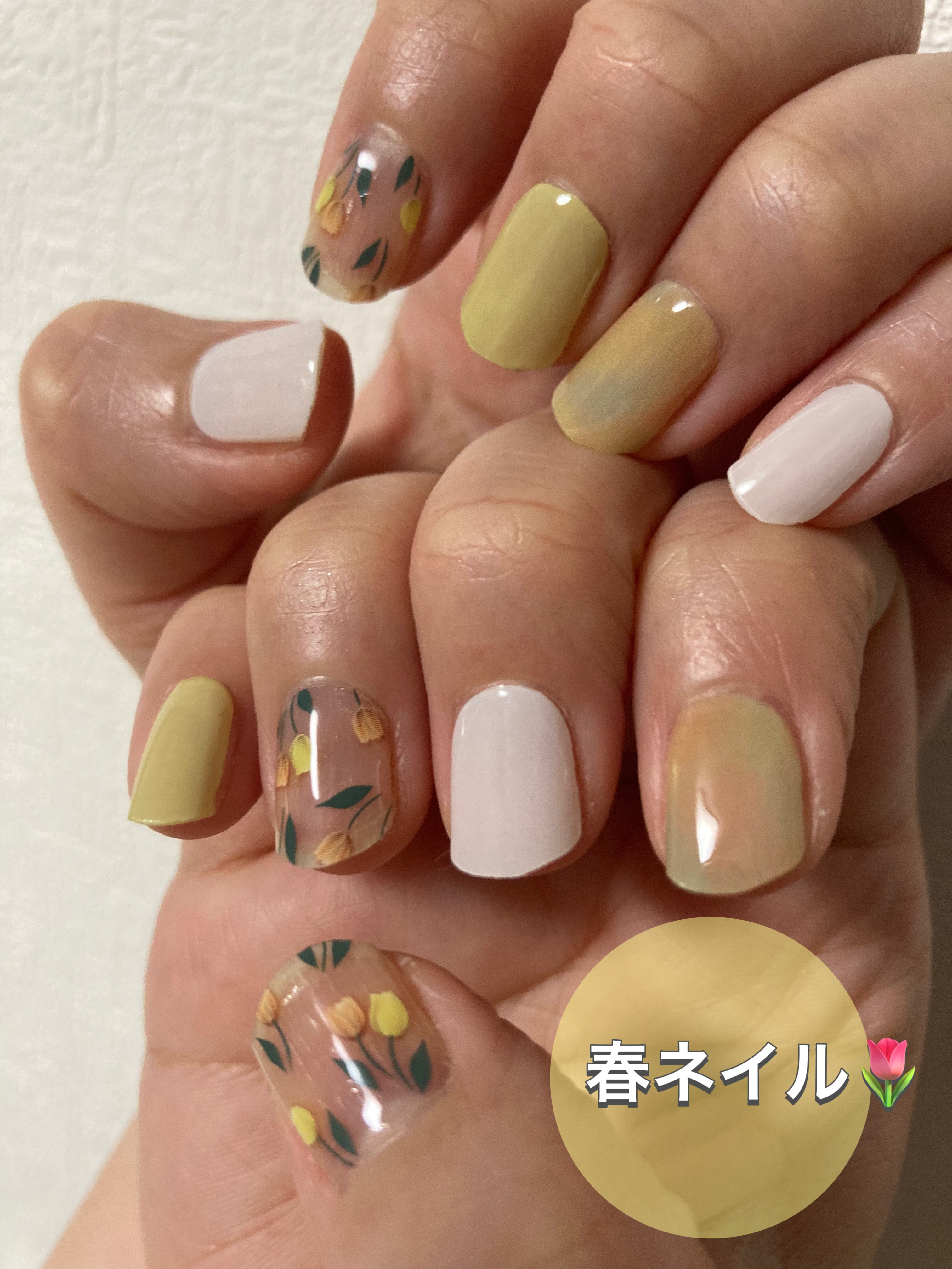 EDGEU ジェルネイルシール/EDGEU/ネイルシールを使ったクチコミ（1枚目）